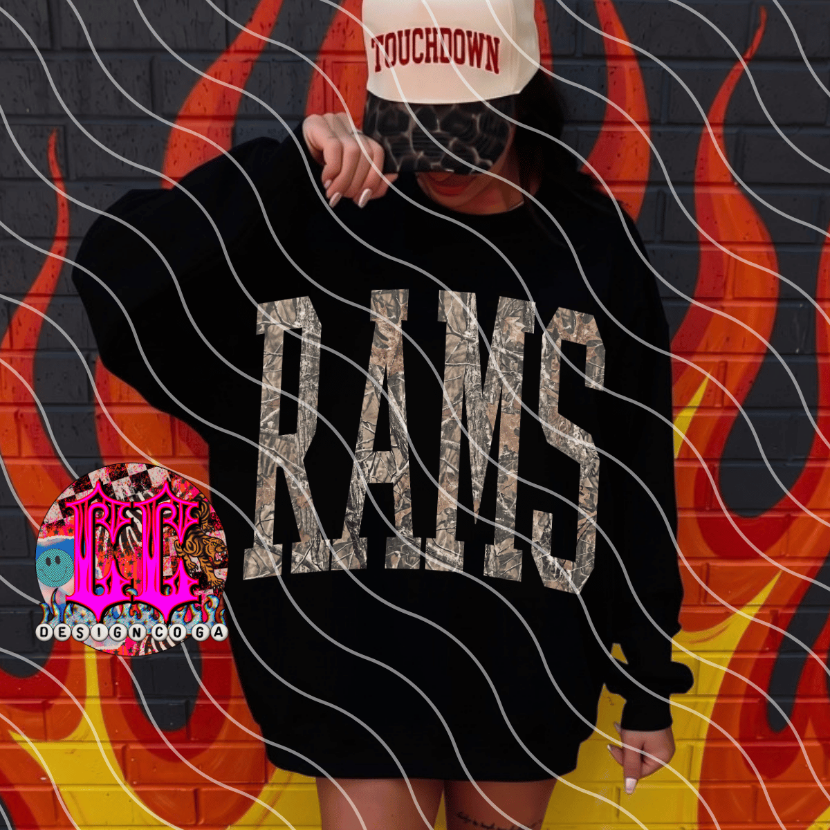 RAM CAMO PNG DIGITAL DOWNLOAD