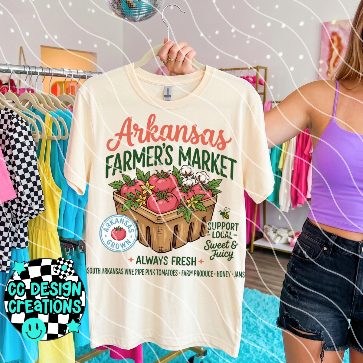 ARKANSAS FARMERS MARKET PNG DIGITAL DOWNLOAD