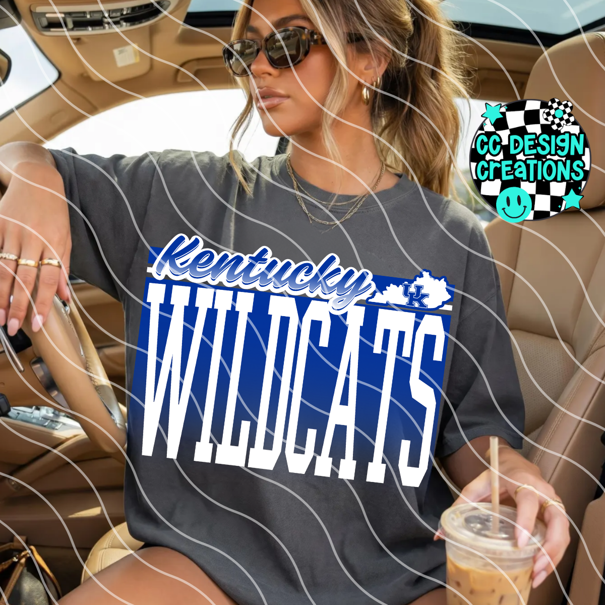 WILDCATS RETRO GAME DAY FOOTBALL PNG DIGITAL DOWNLOAD
