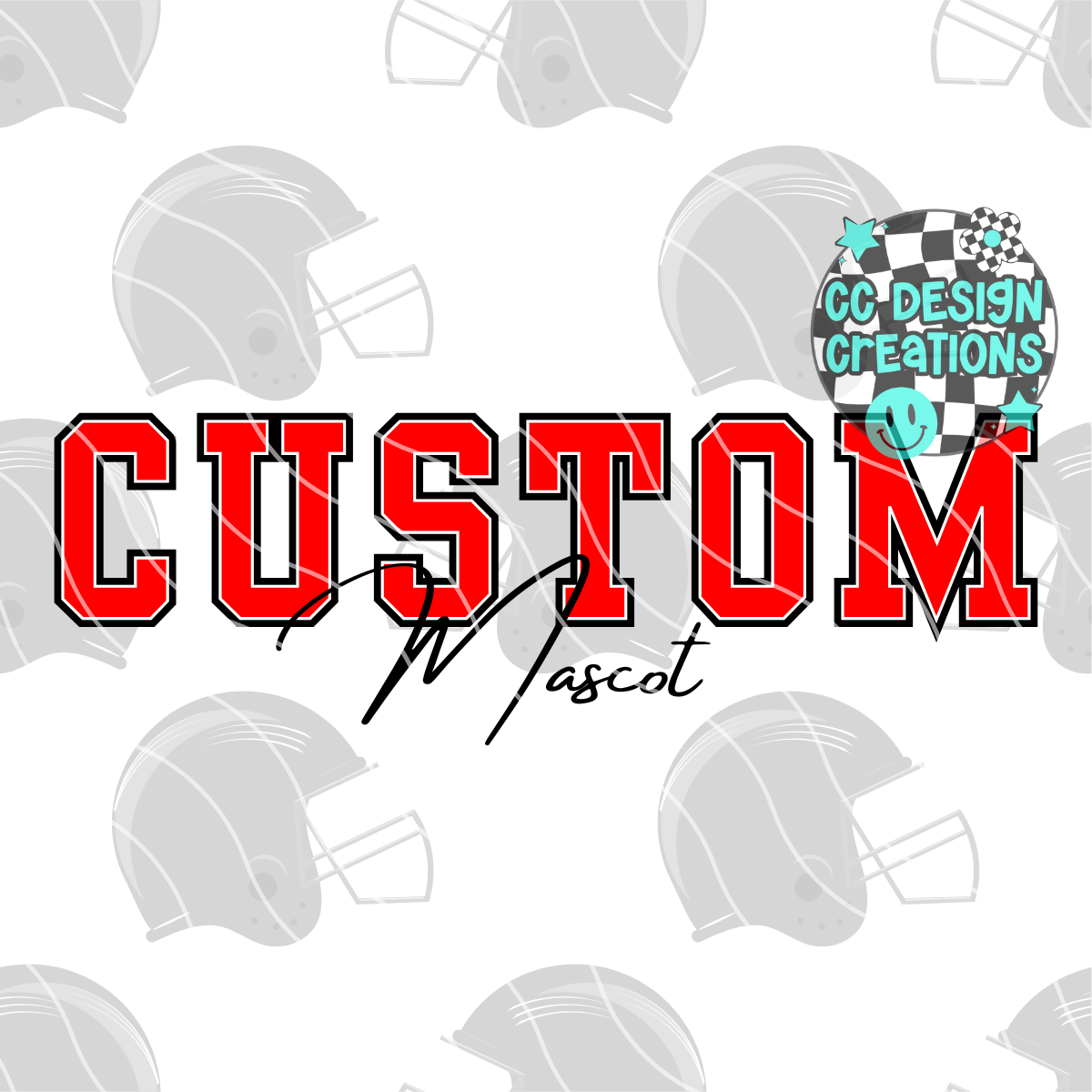 CUSTOM Jumbo Football PNG Digital Download