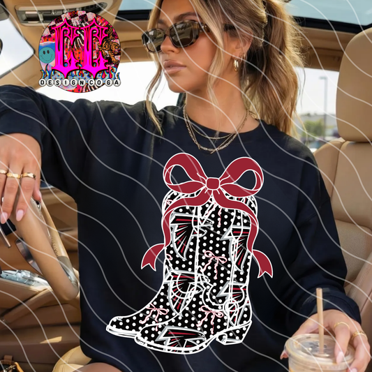 POLKA DOT COWGIRL FALCON PNG DIGITAL DOWNLOAD