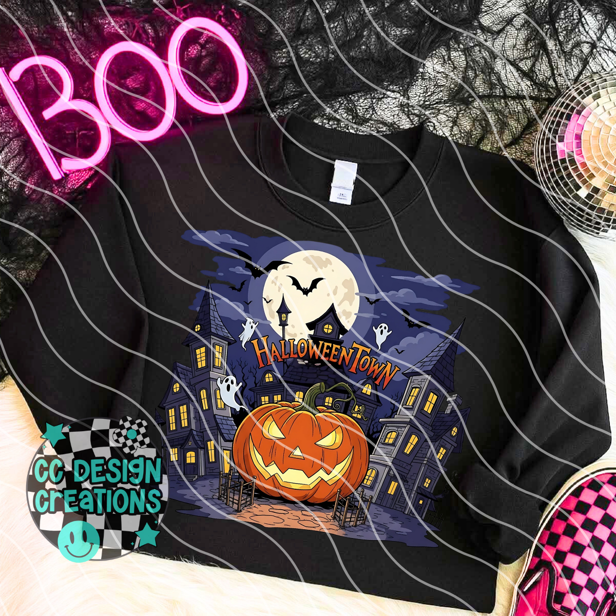 Halloweentown PNG Digital Download