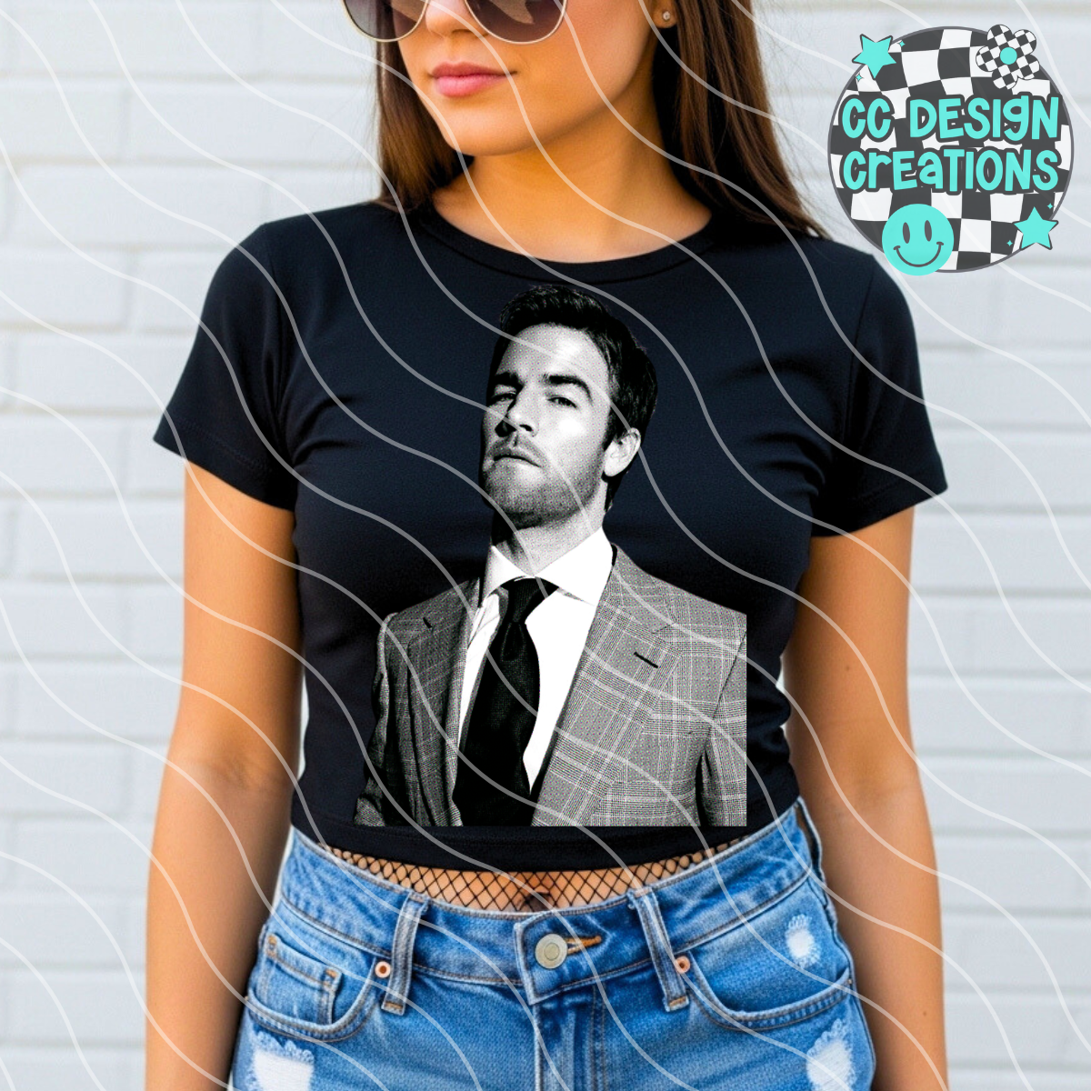 James Dawsons Creek Halftone PNG Digital Download