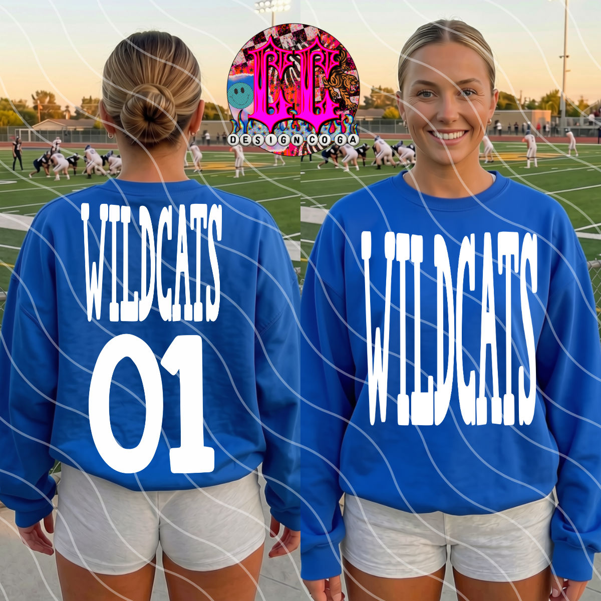 WILDCATS NUMBER ONE PNG DIGITAL DOWNLOAD