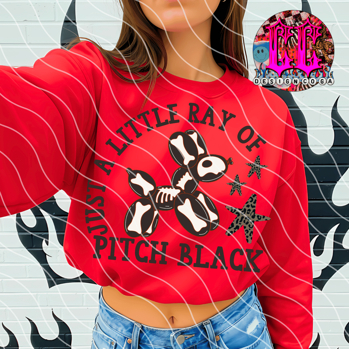 RAY OF PITCH BLACK PNG DIGITAL DOWNLOAD
