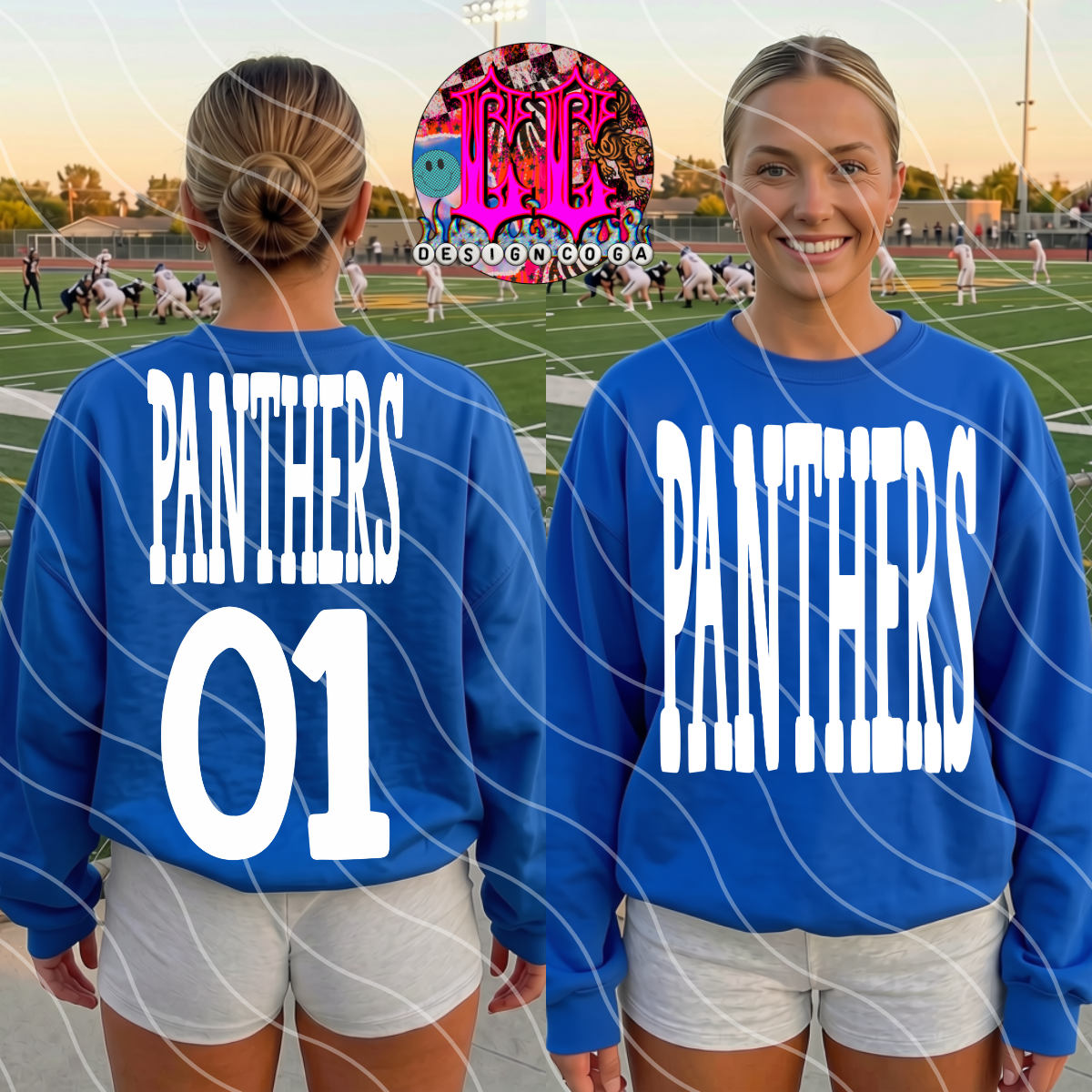 PANTHERS NUMBER ONE PNG DIGITAL DOWNLOAD