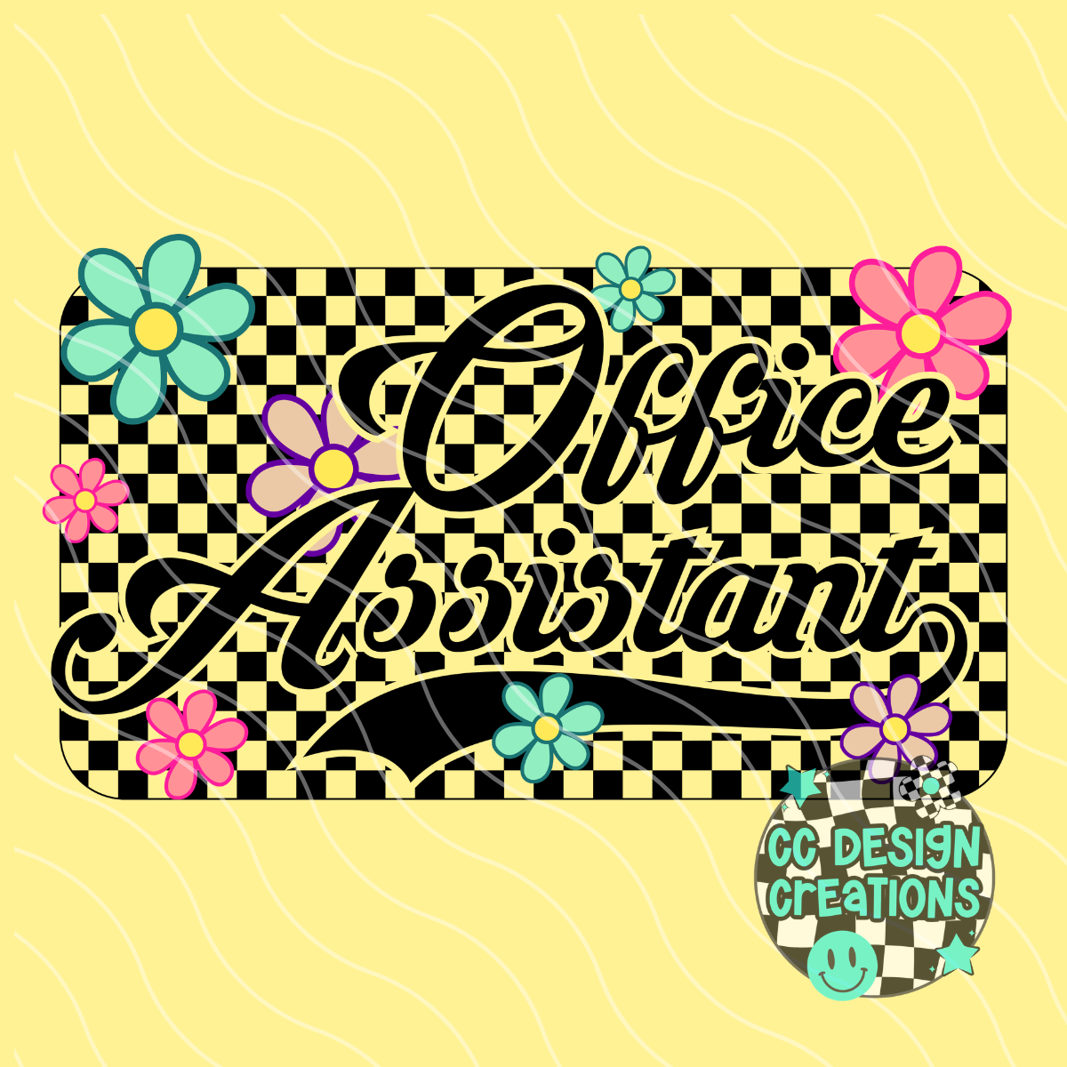 Office Assistant Retro Spring PNG Digital Download