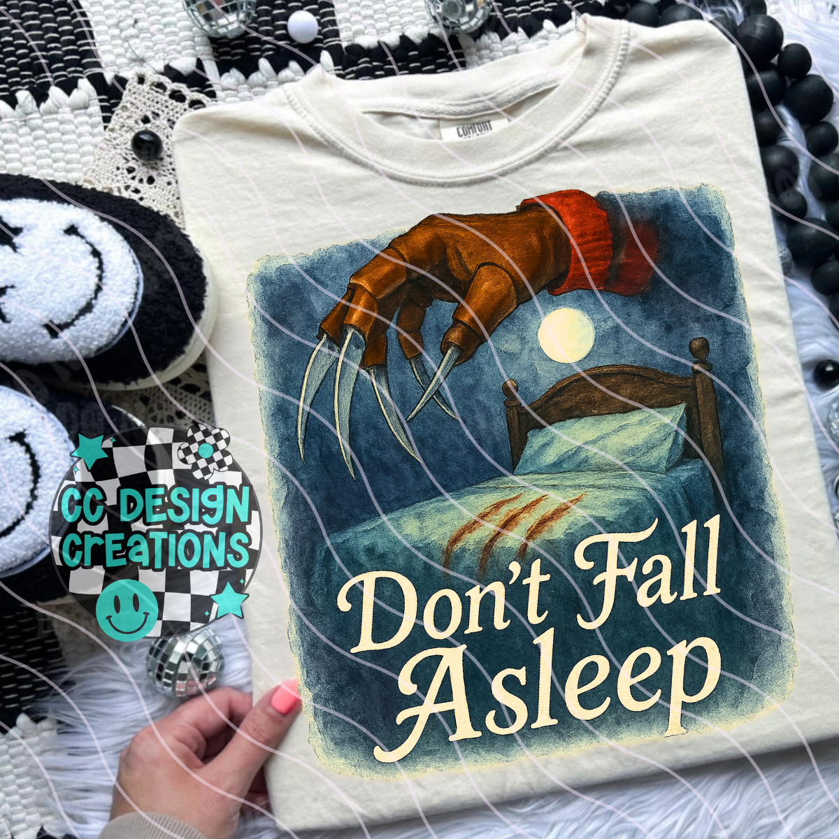 Don't Fall Asleep Freddy PNG Digital Download