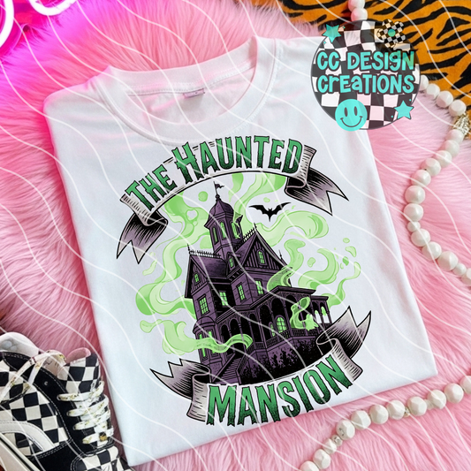 Haunted Mansion PNG Digital Download