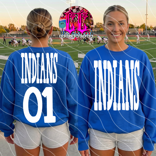 INDIANS NUMBER ONE PNG DIGITAL DOWNLOAD