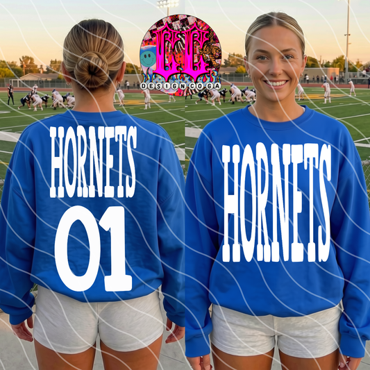 HORNETS NUMBER ONE PNG DIGITAL DOWNLOAD