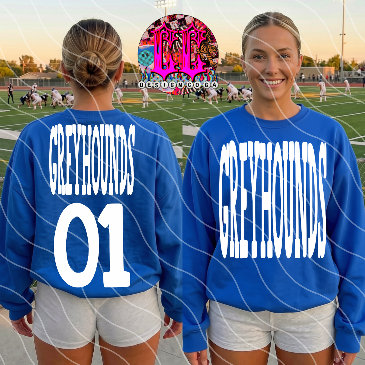 GREYHOUNDS NUMBER ONE PNG DIGITAL DOWNLOAD