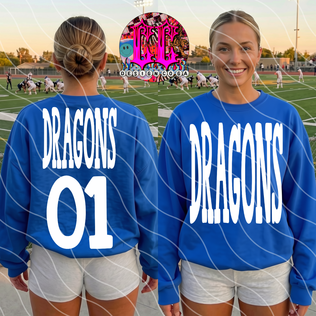 DRAGONS NUMBER ONE PNG DIGITAL DOWNLOAD