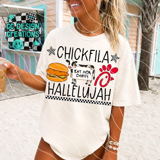 CHKFLA HALLELUJAH PNG DIGITAL DOWNLOAD