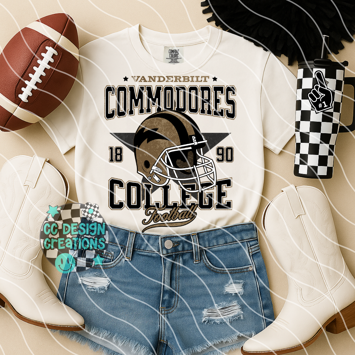 Retro All Star Football Bundle PNG Digital Download (25 Designs)