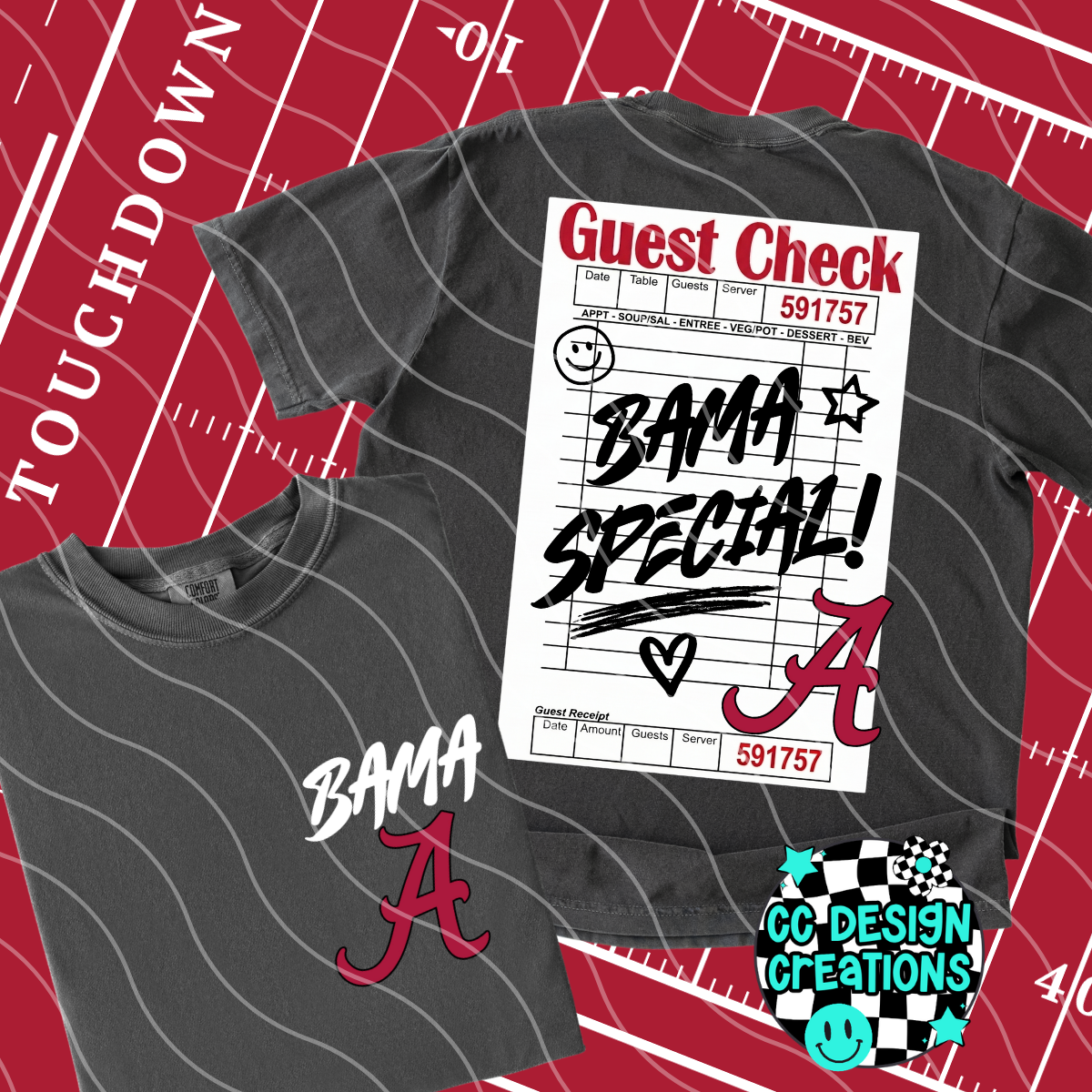 ALABAMA FOOTBALL SPECIAL PNG DIGITAL DOWNLOAD