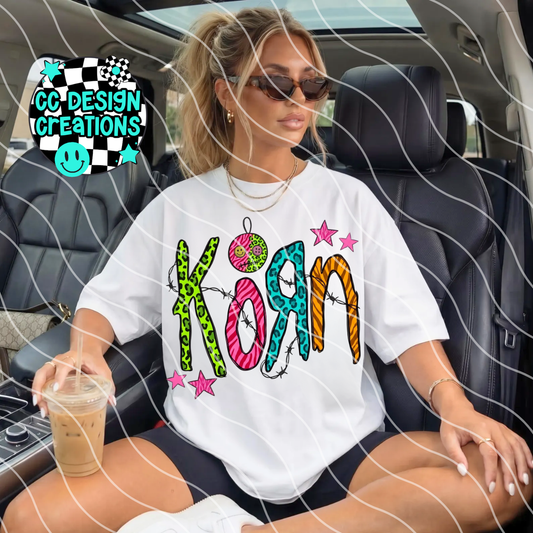 KORN MEET THE BAND PNG DIGITAL DOWNLOAD