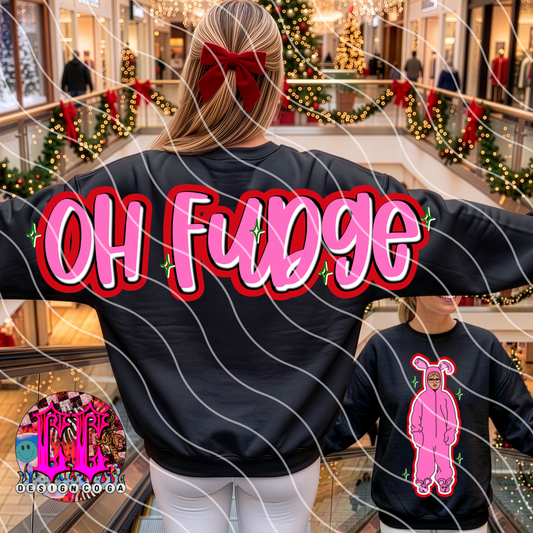 BIG BACK OH FUDGE PNG DIGITAL DOWNLOAD