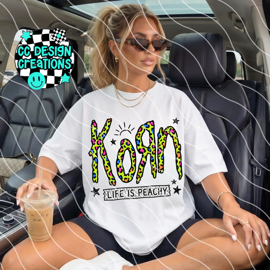 KORN LIFE IS PEACHY MEET THE BAND PNG DIGITAL DOWNLOAD
