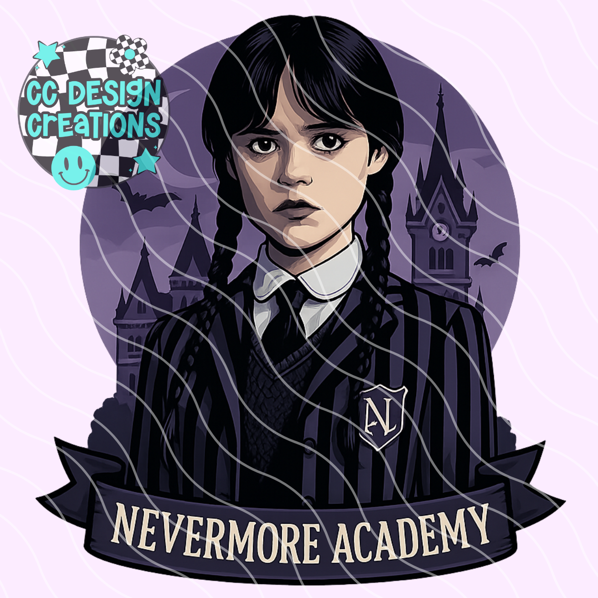 Nevermore Academy PNG Digital Download