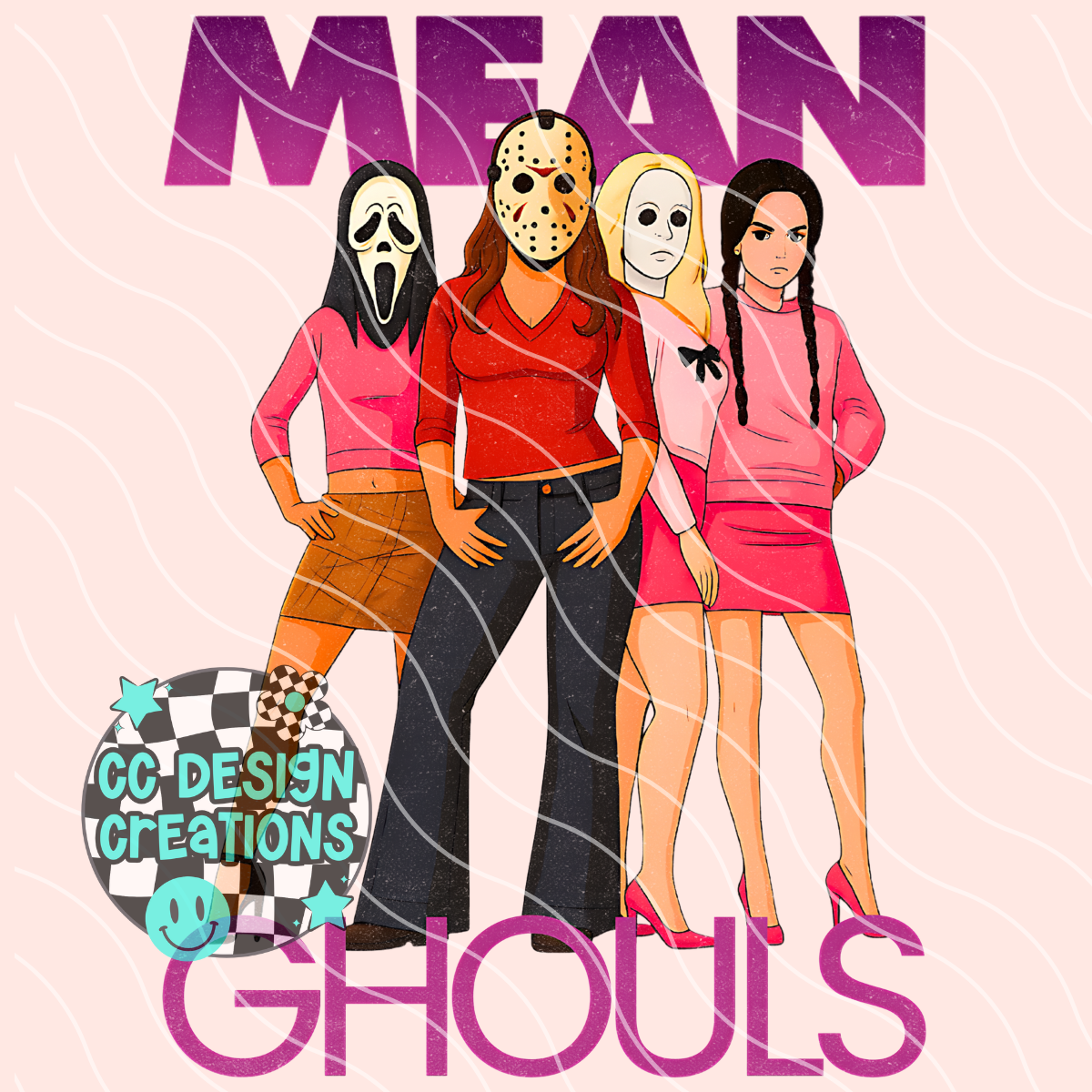 Mean Ghouls PNG Digital Download