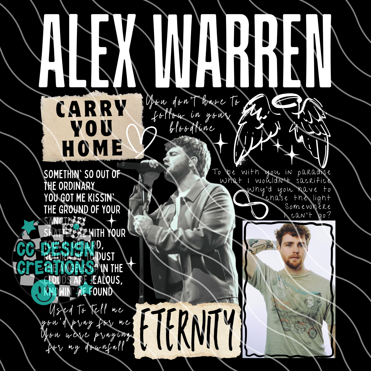 Alex Warren PNG Digital Download (2 FILES)