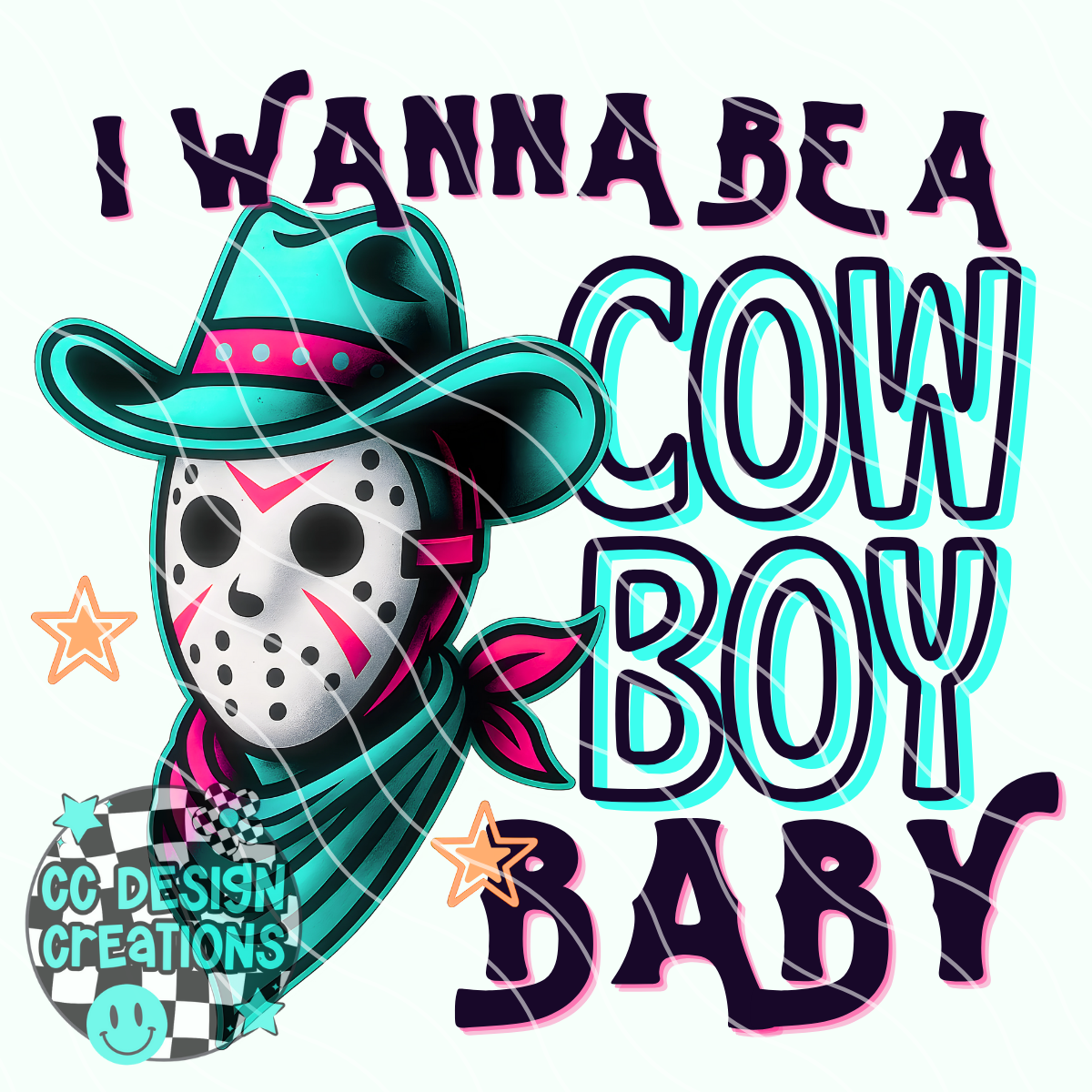 Jason Cowboy PNG Digital Download