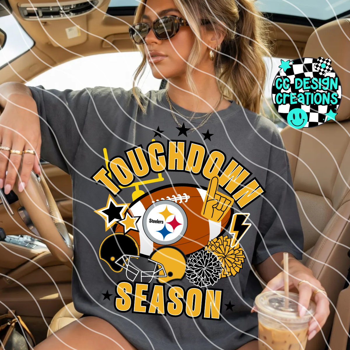 STEELERS TOUCHDOWN SEASON PNG DIGITAL DOWNLOAD