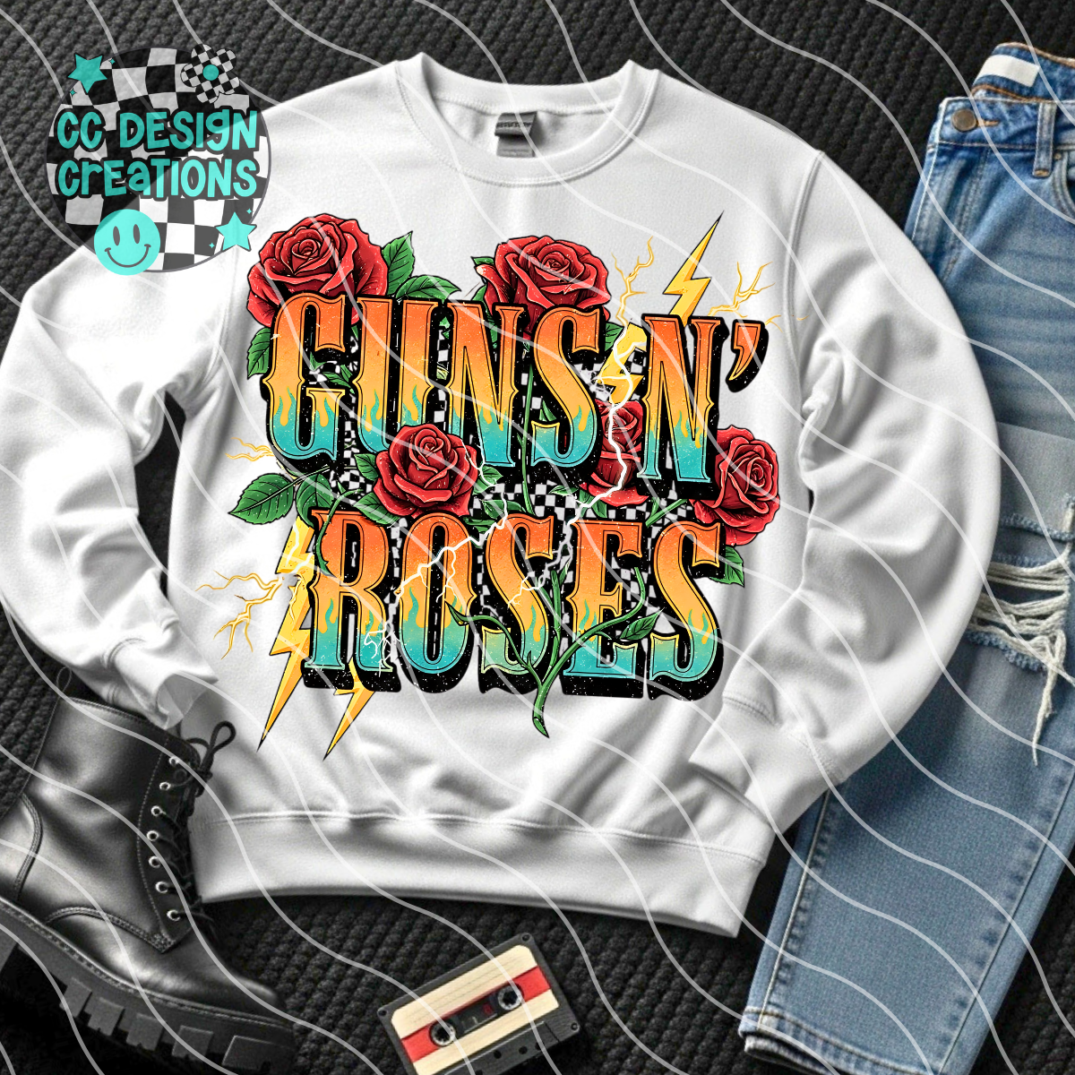 G u n s N Roses PNG Digital Download