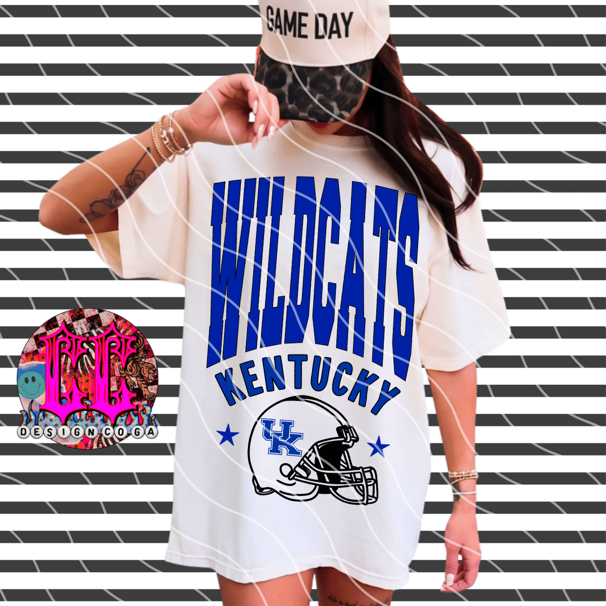 WILDCATS VARSITY THROWBACK PNG DIGITAL DOWNLOAD