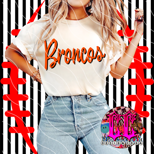 BRONCOS FOOTBALL TIME PNG DIGITAL DOWNLOAD