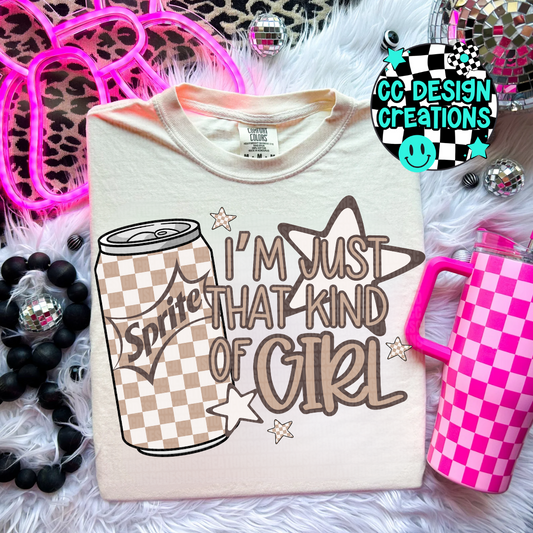 Just That Kind of Girl Sprit e PNG Digital Download