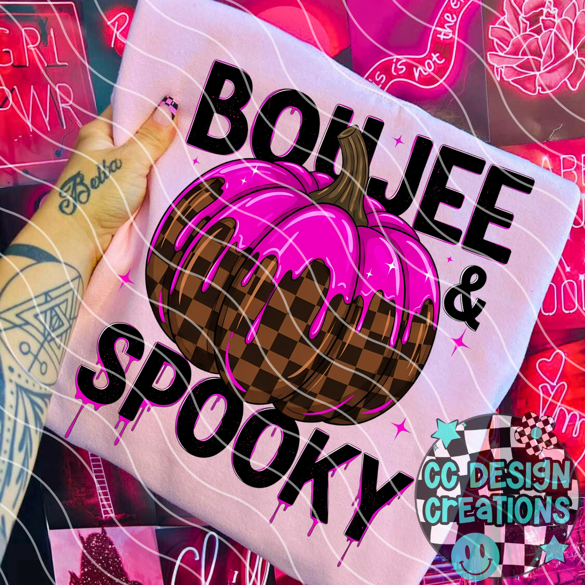 Boujee & Spooky PNG Digital Download