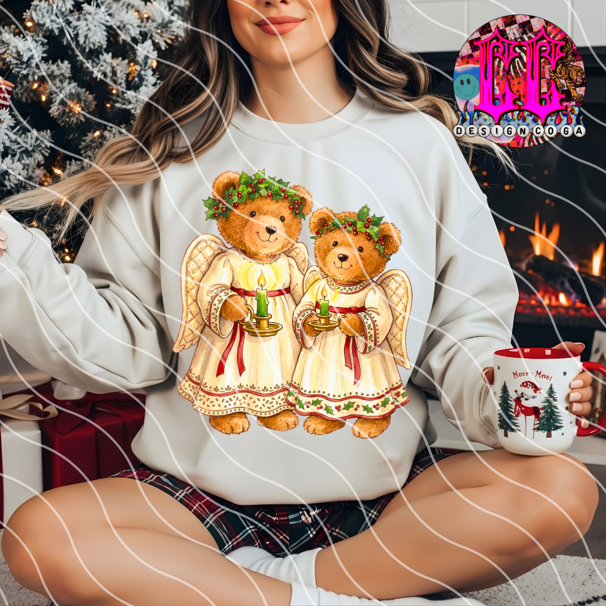 ANGEL BEARS PNG DIGITAL DOWNLOAD