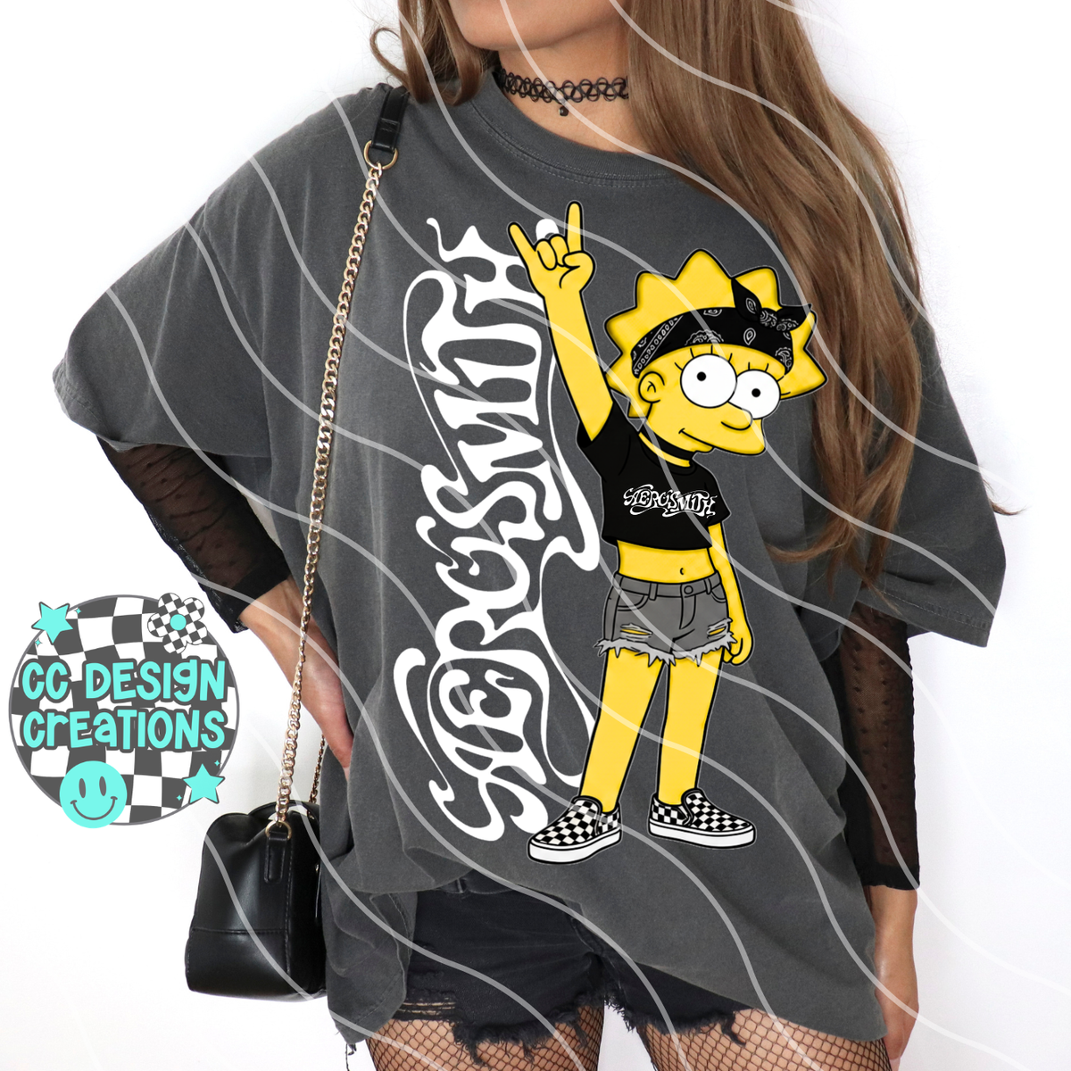 AER O SMITH ROCKER LISA PNG Digital Download