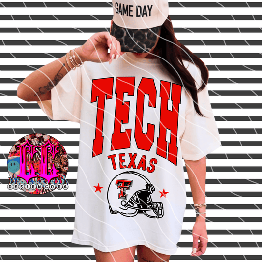 RED RAIDERS VARSITY THROWBACK PNG DIGITAL DOWNLOAD