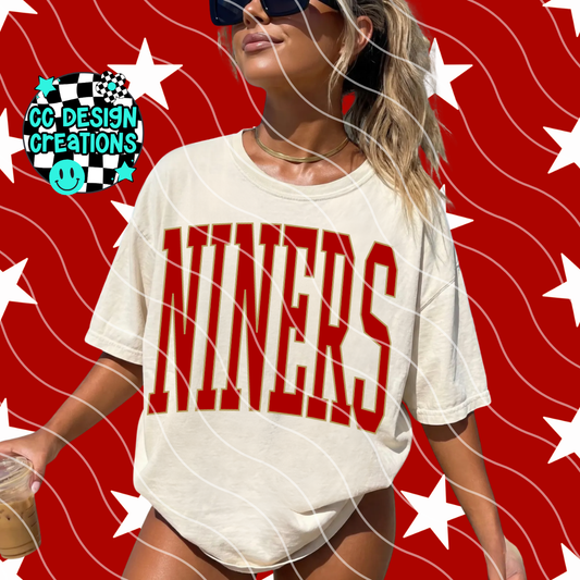 NINE RS SKINNY VARSITY FOOTBALL PNG DIGITAL DOWNLOAD (REG + DIS INCLUDED)