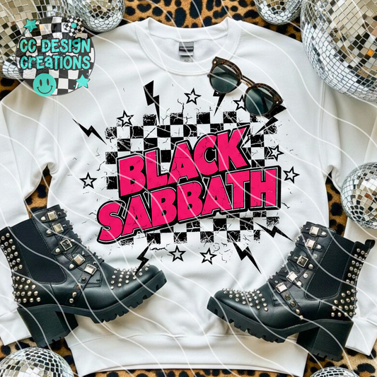 Black Sab bath PNG Digital Download