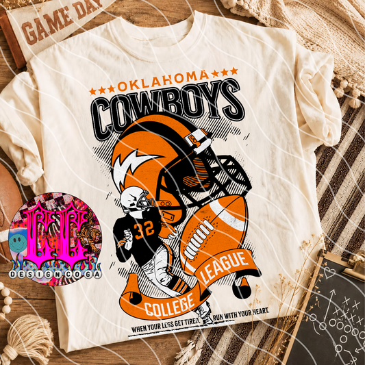 OK COWBOYS VINTAGE PNG DIGITAL DOWNLOAD