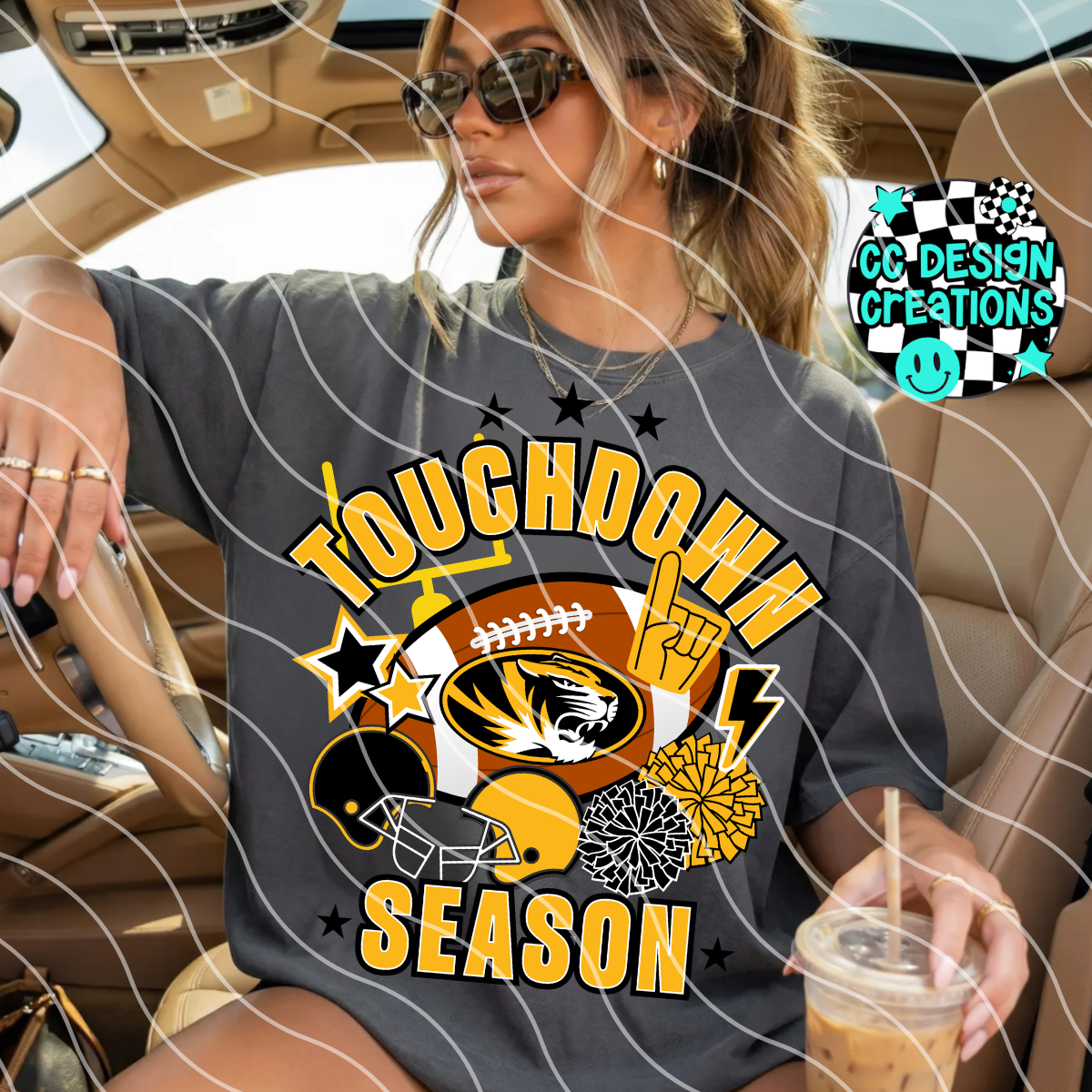 MIZZOU TOUCHDOWN SEASON PNG DIGITAL DOWNLOAD