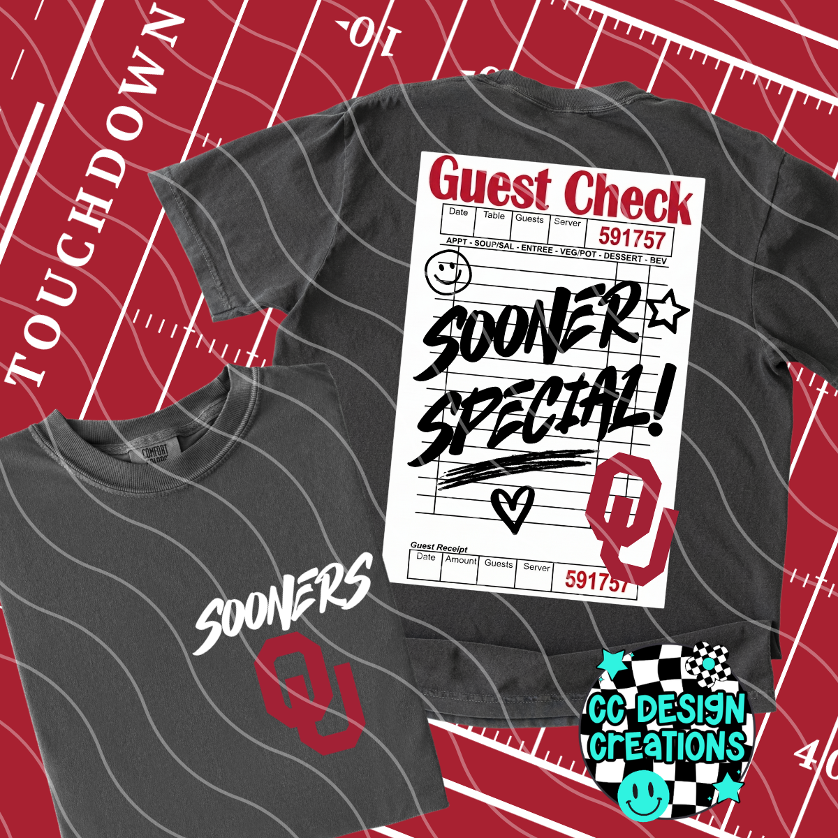 OKLAHOMA SOONER FOOTBALL SPECIAL PNG DIGITAL DOWNLOAD