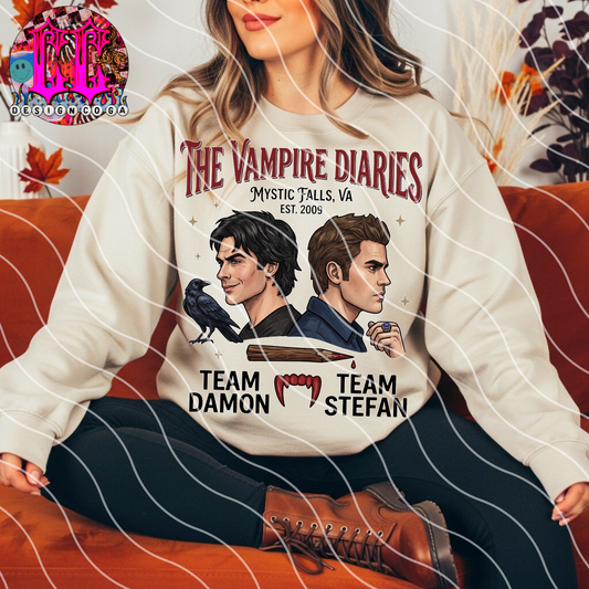 VAMPIRE DIARIES PNG DIGITAL DOWNLOAD