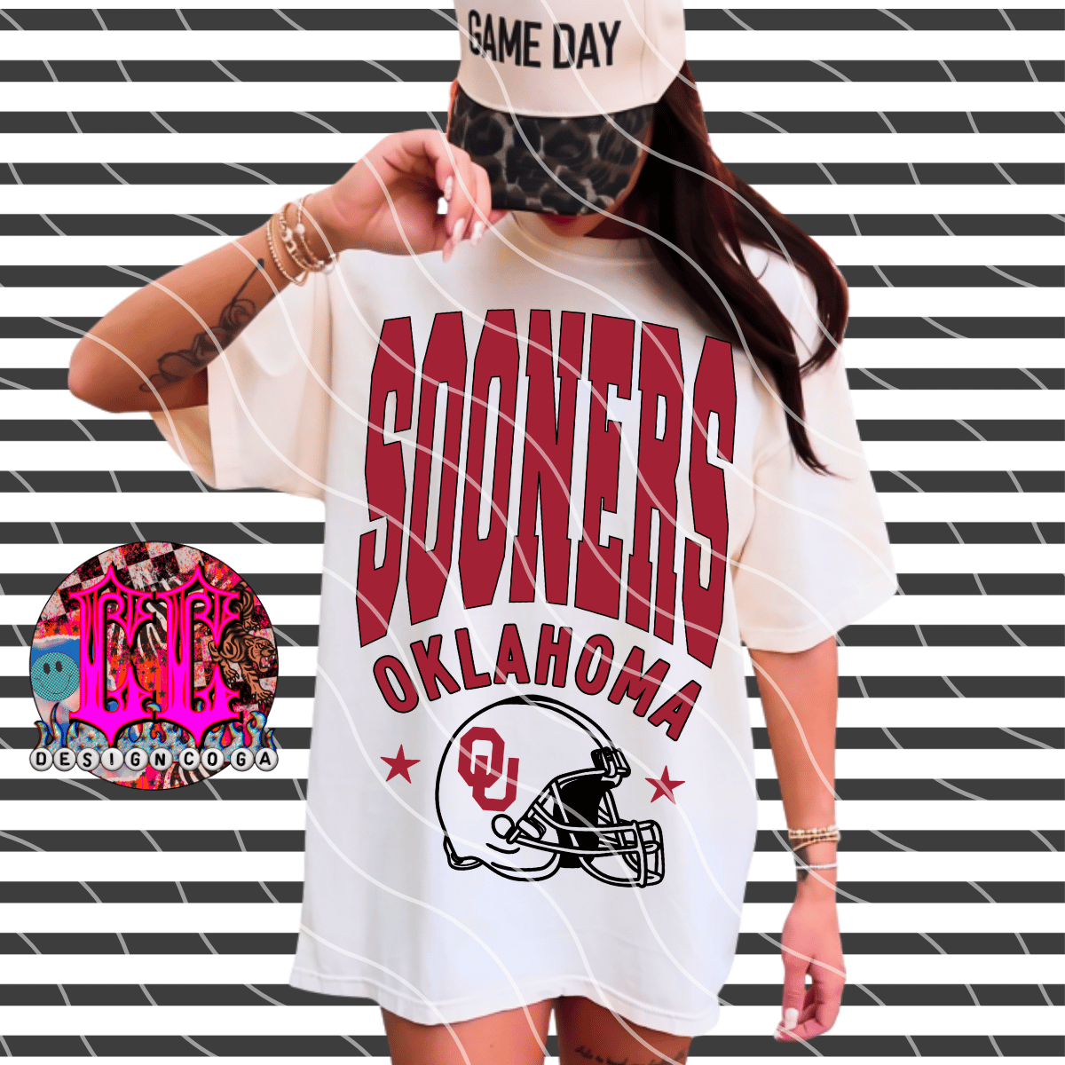SOONERS VARSITY THROWBACK PNG DIGITAL DOWNLOAD