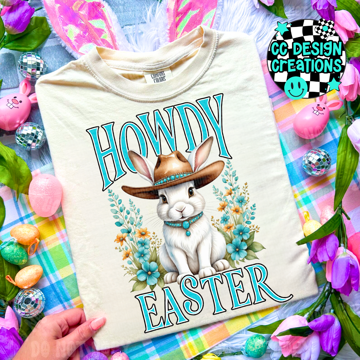 Howdy Easter PNG Digital Download