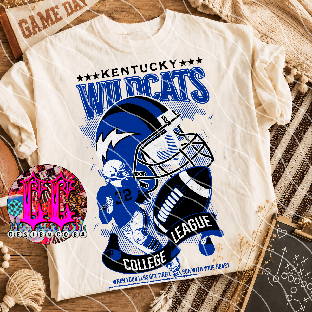 WILDCATS VINTAGE PNG DIGITAL DOWNLOAD