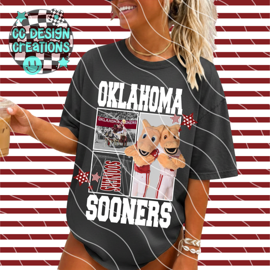 OK FOOTBALL COLLAGE PNG DIGITAL DOWNLOAD (WHITE + BLACK INCLUDED)
