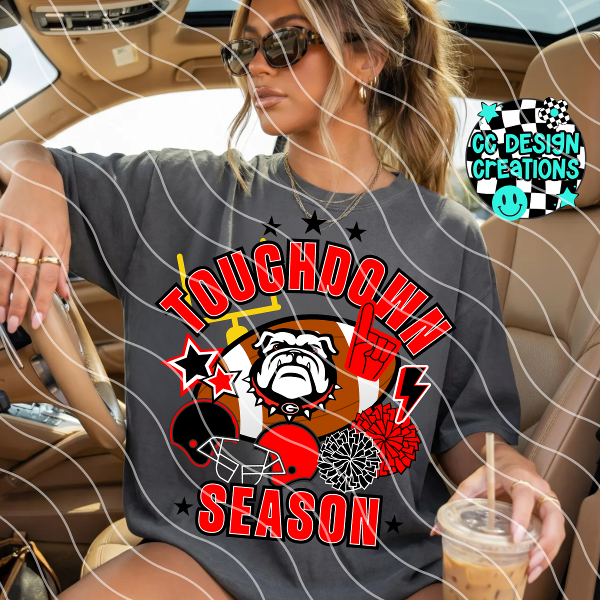 DAWGS TOUCHDOWN SEASON PNG DIGITAL DOWNLOAD