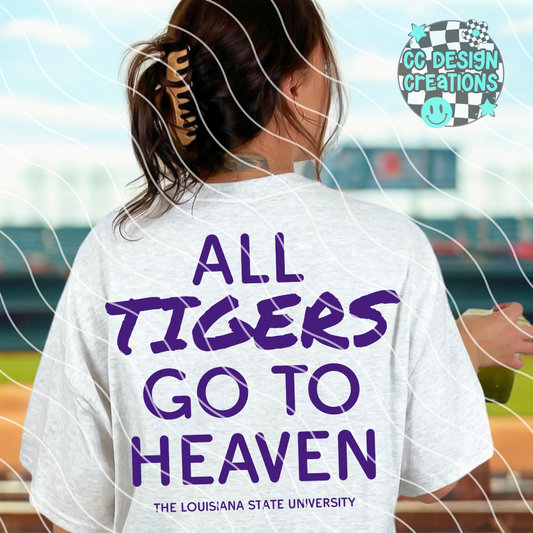 All Tigers Go To Heaven PNG Digital Download