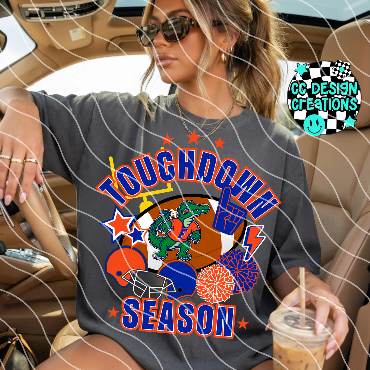 GATORS TOUCHDOWN SEASON PNG DIGITAL DOWNLOAD