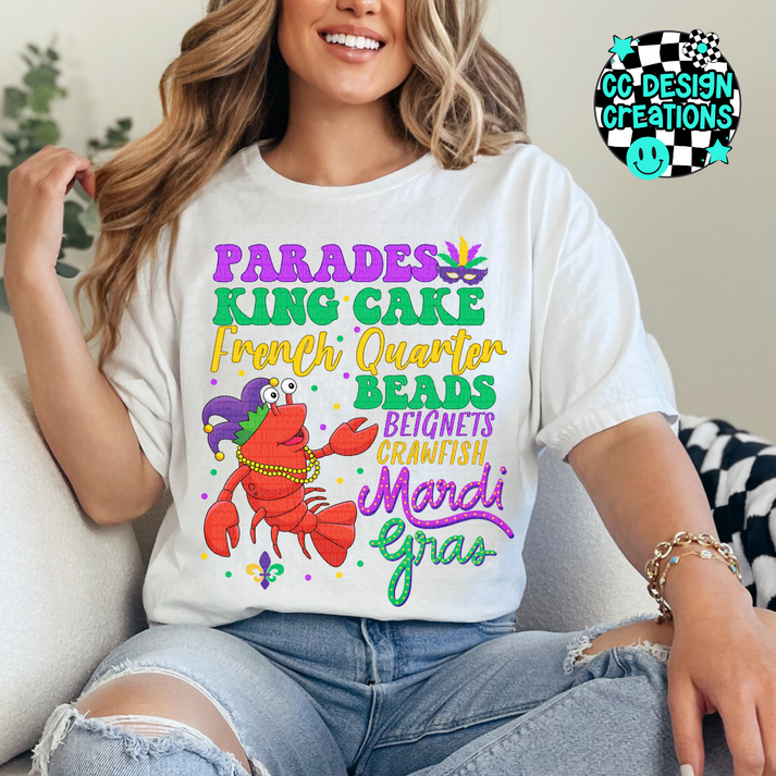 Mardi Gras Celebration PNG Digital Download – CC DESIGN CO GA
